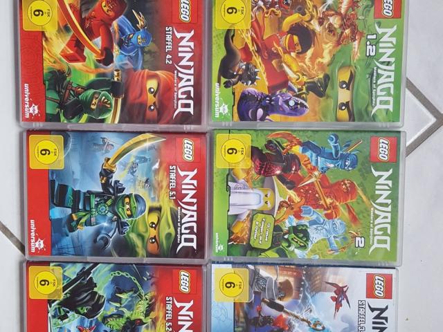 Ninjago DVDs Staffel 1-5 (8 Stück) - 1